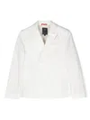 Fay Double-breasted Blazer In White