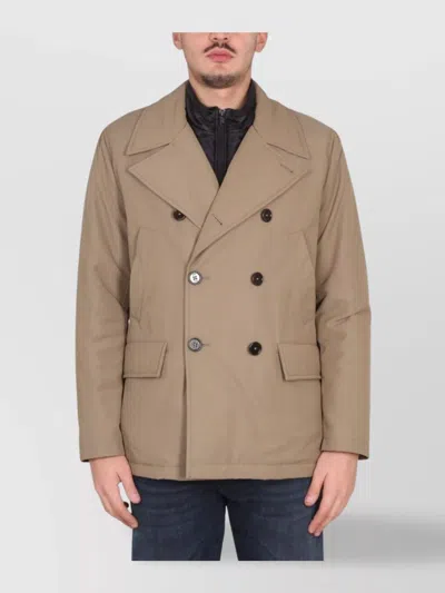 FAY DOUBLE BREASTED FRONT POCKETS COAT