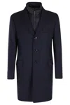 Fay Cappotto Monopetto Easy Db In Blue