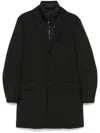 Fay Double Coat In Black