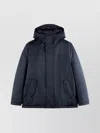 Fay Navy Blue Double Front Caban Jacket In Blue