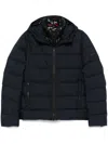 Fay Double-front Down Jacket In Blue