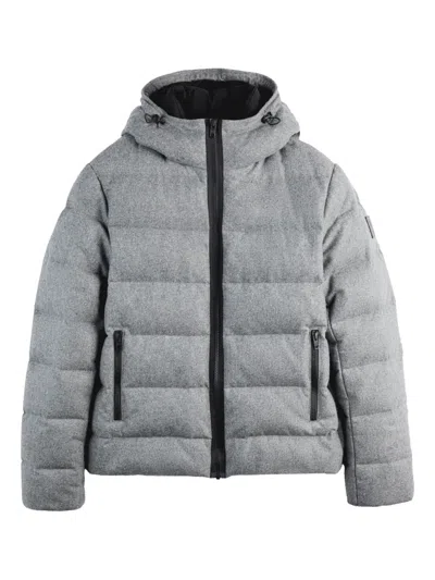 FAY DOUBLE-FRONT HOODED PADDED JACKET