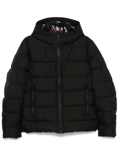 Fay Double-front Jacket In Black