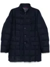 Fay Double-front Jacket In Blue