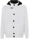 Fay Double Front Layered Jacket In Grey