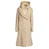 Fay Double-front Wool And Mohair Blend Coat With Iconic Hook Closure In Neutral
