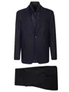 Fay Double Jacket In Black