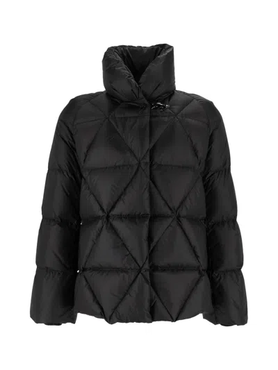 Fay Argyle-quilted Gancio-fastening Jacket In Blue