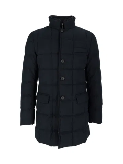 Fay Down Coat (db Front) In Blue