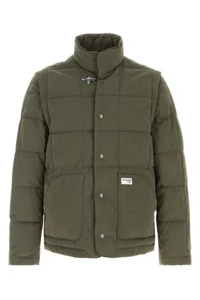 Fay Down Flex Gear Jacket Archive In Green