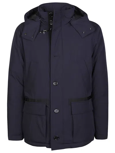 Fay Down Jacket In Blue