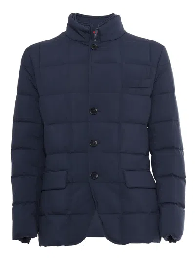 Fay Down Jacket (db Front) In Blue