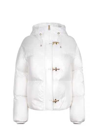 Fay Down Jacket In White
