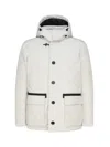 Fay Down Parka In Ivory