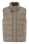 Fay Down Vest In Gray