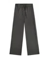 Fay Drawstring Casual Pants In Black