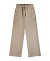Fay Drawstring Casual Pants In Nude