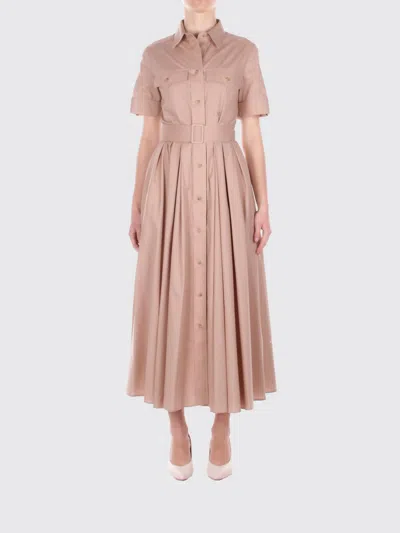 Fay Dress  Woman Color Beige In Brown