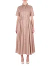 Fay Dresses Beige In Brown
