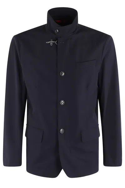 Fay Duty Stretch Jacket In Blue