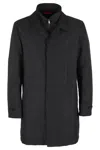 Fay Morning Waterproof Coat With High Collar