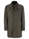 Fay Easy Morning Coat In Green