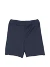 Fay Elasticated Tailored Shorts In Blue