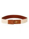 Fay Elasticated Waistband In Beige