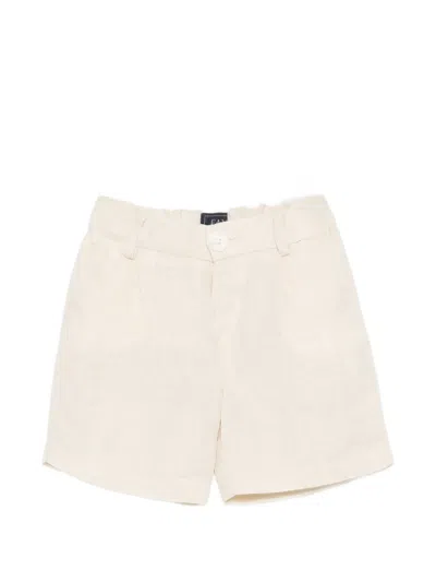 Fay Babies' Elasticated-waistband Shorts In Neutral