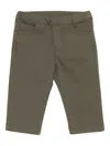 Fay Elasticated-waistband Trousers In Green