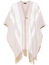 Fay Gestreiftes Cape In Neutrals