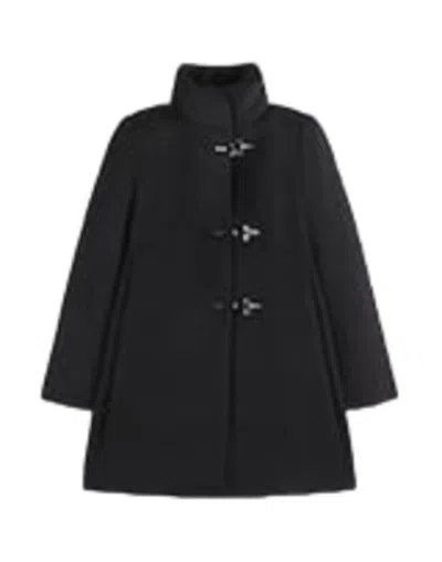 FAY EMPIRE LINE BLACK COAT