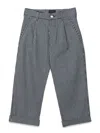 Fay Striped Straight-leg Chinos In Blue