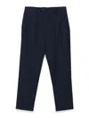 Fay Fabric Pants In Blue