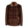 Fay Archive Jacket In Brown