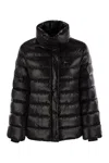 Fay Cape In Black Lightweight Nylon