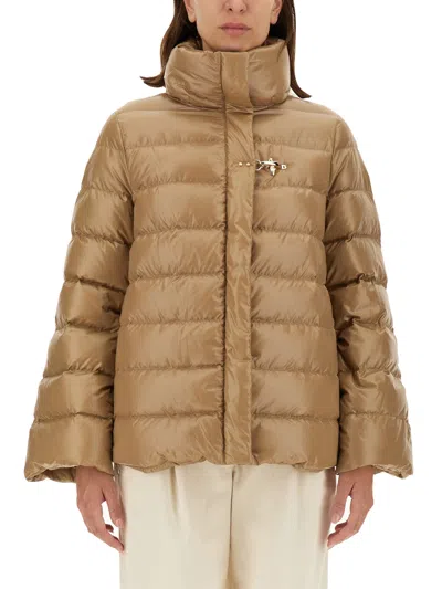 Fay Feather Cape With Hook In Multicolor | ModeSens