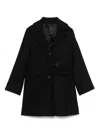 Fay Felted Coat In Black