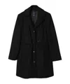 Fay Felted Coat In Black