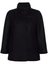 Fay Cappa Mix Materiali Con Gancio Jacket In Blue