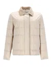 Fay Polyester Field Jacket In Beige