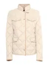 Fay Field Jacket With Velvet Edges In Multicolor