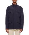 Fay Hooded Jacket With Adjustable Neck Strap In Black