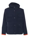 Fay Archive Windbreaker Jacket In Rep Nylon