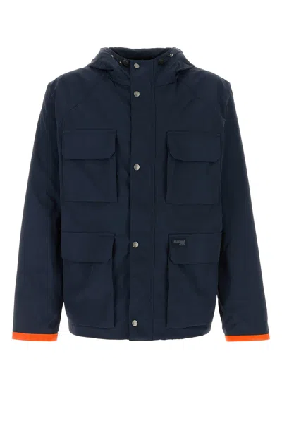 FAY GIACCA A VENTO IN NYLON BLU NAVY  UOMO