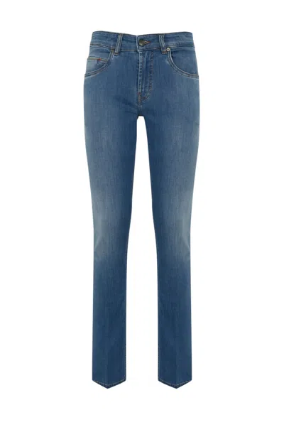 FAY FIVE-POCKET DENIM JEANS