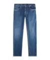 Fay Cotton Denim Jeans In Blue