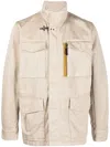 Fay Flap-pockets Parka In Nude