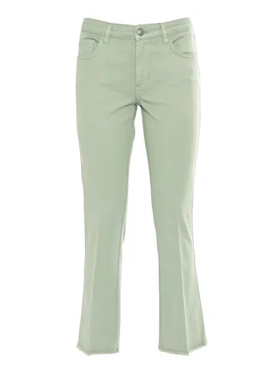 Fay Flare Pants With Five-pocket Design